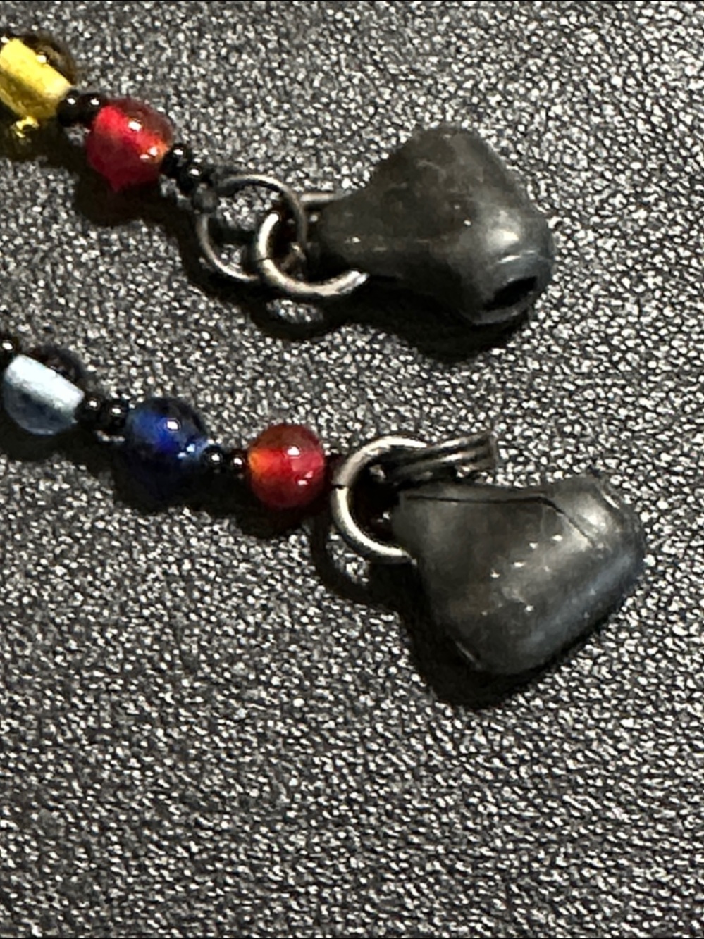 101. Two Eye Glass Holder Glass Bead Straps - Picture 3 of 10